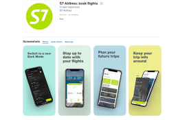 iOS application for S7 airline